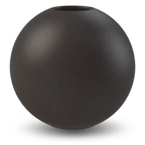 Guľatá váza Ball Black 8 cm (kód BDAY10 na -20 %)