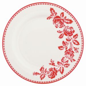 Dezertný tanier Fleur red (kód BDAY10 na -20 %)