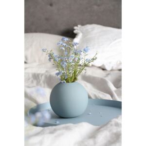 Guľatá váza Ball Dusty Blue 10 cm
