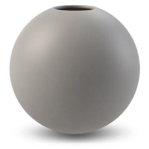 Guľatá váza Ball Grey 30 cm (kód BDAY10 na -20 %)