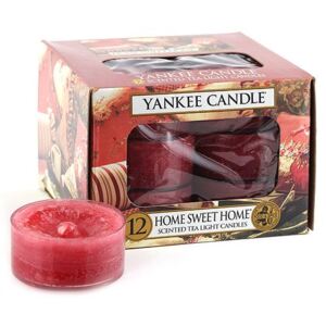 Čajové sviečky Yankee Candle 12ks - Home Sweet Home