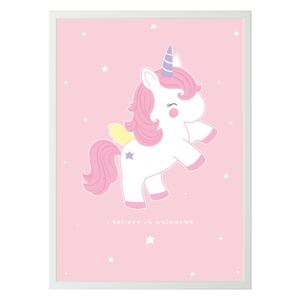 Detský plagát Baby Unicorn 50x70 cm