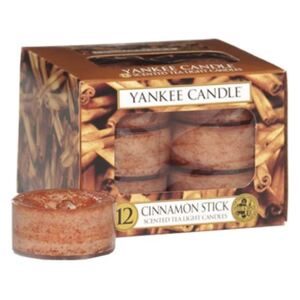 Čajové sviečky Yankee Candle 12ks - Cinnamon Stick