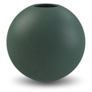 Okrúhla váza Ball Dark Green 10 cm