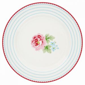 Porcelánový tanier Lily white