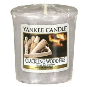 Votívna sviečka Yankee Candle - Crackling Wood Fire