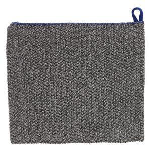 Čierna pletená utierka (kód BDAY10 na -20 %)