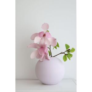 Guľatá váza Ball Lilac 20cm (kód BDAY10 na -20 %)