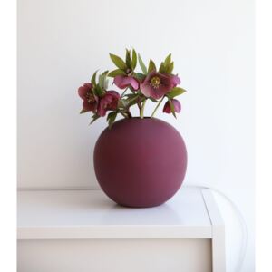 Guľatá váza Ball Plum 20cm (kód BDAY10 na -20 %)