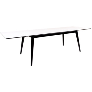 Rozťahovací stôl Ronald 285, čierny / biely
