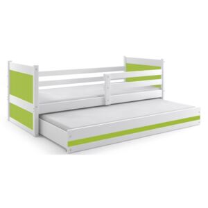 Detská posteľ Rico 2 biela / zelená