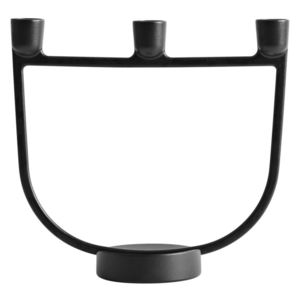 Muuto Svietnik Open Candelabra, black