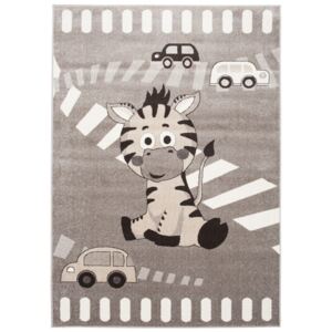 Detský kusový koberec Zebra béžový, Velikosti 160x229cm