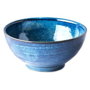 Modrá keramická miska Mij Indigo, ø 18 cm
