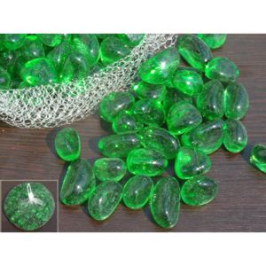Dekoračný kameň - zelené sklo 1kg