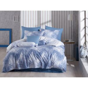 TipTrade Bavlnené posteľné obliečky 140x200 + 70x90 - Havai Modré