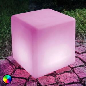 LED solárna kocka Mega Cube s funkciou zmeny farby