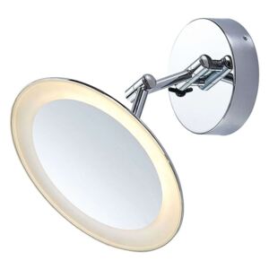 Lindby Fiana kozmetické zrkadlo s LED svetlom
