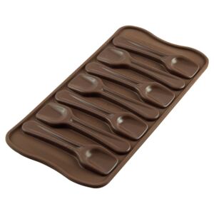 Silikónová forma na čokoládu - Lyžičky