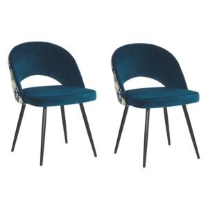 Set 2 ks. jedálenských stoličiek VIVANI (modrá). Vlastná spoľahlivá doprava až k Vám domov