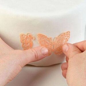 Silikonová formička Motýlia krajka Silikomart
