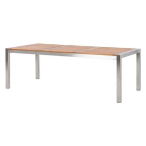 Záhradný stôl 220 cm GROSSO (eukalyptus) (svetlé drevo) (pre 8 osôb). Vlastná spoľahlivá doprava až k Vám domov