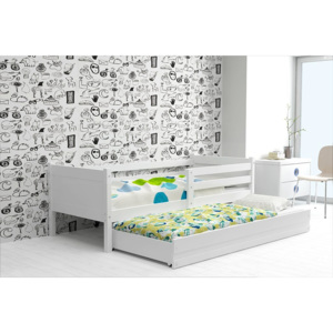 Detská posteľ BALI 2 + matrac + rošt ZADARMO, 190x80 cm, biela, biela