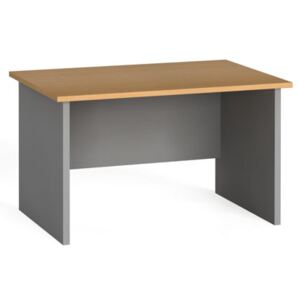Kancelársky písací stôl rovný 120x80 cm, buk