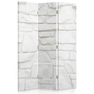 CARO Paraván - Sandstone Wall | trojdielny | obojstranný 110x180 cm