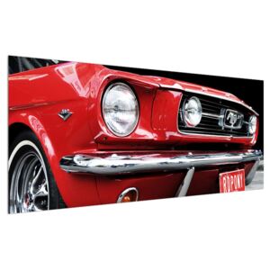 Detailný obraz auta (120x50 cm)