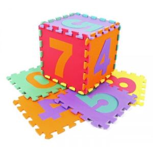 Penová puzzle podložka s číslami