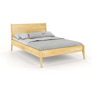 Dvojlôžková posteľ z borovicového dreva Skandica Visby Radom, 160 x 200 cm