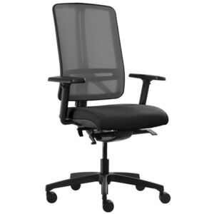 RIM kancelárska stolička FLEXI FX 1104 čierná PDH