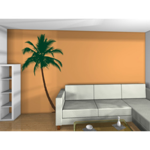Tropická palma samolepky na stenu
