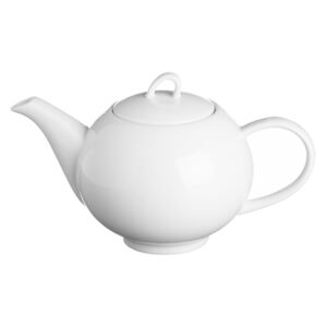 Biela čajová kanvica z porcelánu Price & Kensington Simplicity, 900 ml