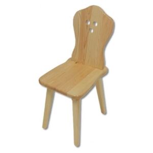 Stolička z borovicového dreva KT110