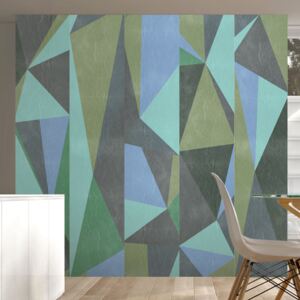 Tapeta - Gray triangles role 50x1000 cm