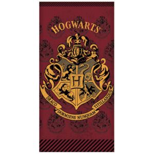 Setino · Bavlnená plážová osuška Harry Potter - Hogwarts - 100% bavlna - 70 x 140 cm