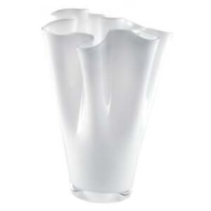 Váza WAVE OL00228 biela H30cm