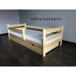 Detská posteľ Jirka 160x80 cm + zásuvka + matrac