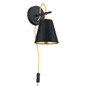 Nástenná lampa ANDREUS E14/40W čierna H26,5cm