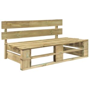 Záhradná lavička z paliet, drevo, zelená