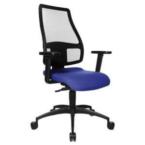Kancelárska stolička Synchro Net, modrá