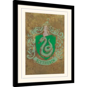 Rámovaný Obraz - Harry Potter - Slytherin Crest