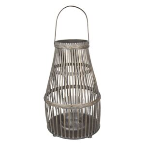 Bambusová lampáš Odette IV - Ø 31*69 cm