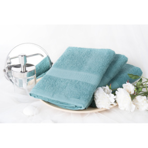 XPOSE ® Froté ručník VERONA - petrolejová 50x90 cm