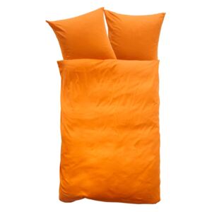 Kinzler 2-d. satén.posteľ.bielizeň Romy, oranžová, 135x200cm