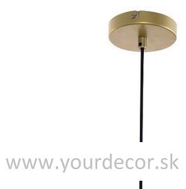 Závesné svietidlo CORDEL Brass / White G9/2X28W