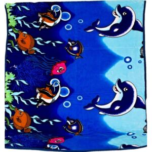 Detská deka Homa morský svet - 110 x 140 cm