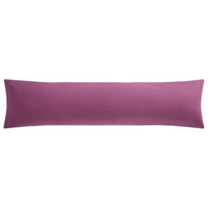 MERADISO® Renforcé poťah na vankúš, 145 x 40 cm, purpurovo-fialová (100304179)